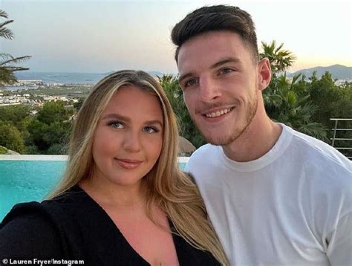 
5 Facts You Should Know About Jude Rice, Declan Rice’s Son And Partner Lauren Fryer 