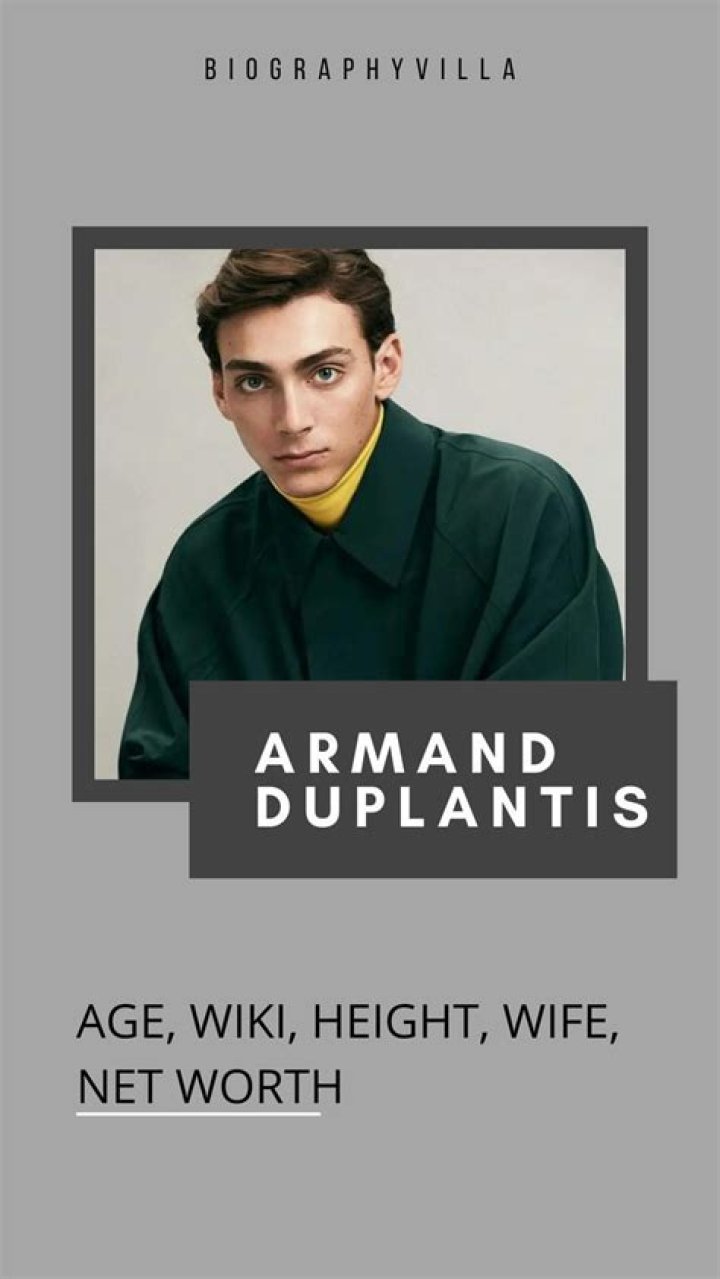 Armand Duplantis Height, Weight, Net Worth, Age, Birthday, Wikipedia, Who, Instagram, Biography