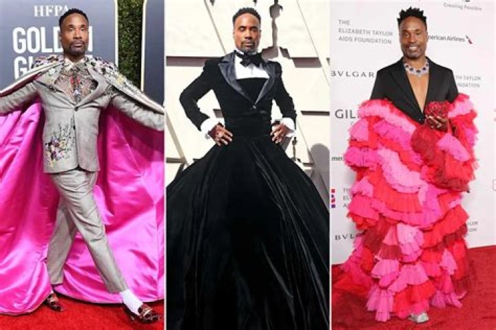
Billy Porter Honors His Game-Changing Tuxedo Gown at the 2023 Golden Globes — This Time in Fuchsia! 