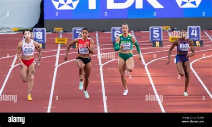 
Melissa Jefferson Is A World Champion After The US Team Wins The Relay 4 X 100m 