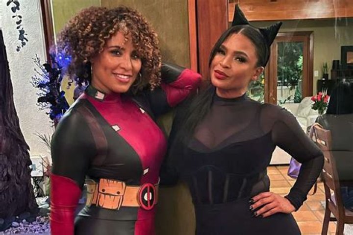 Nia Long Is ‘Fighting for Justice’ in Black Form-Fitting Superhero Costume for Halloween