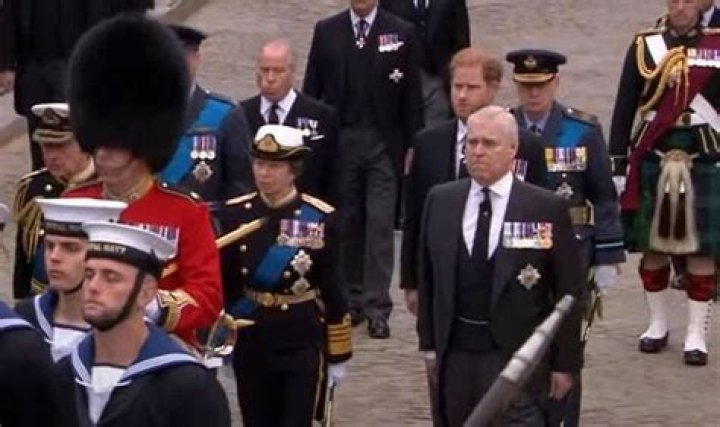
Prince Andrew In Tears Over Queen Elizabeth’s Funeral Procession 